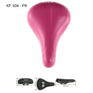 Asiento fucsia KALF para bicicletas infantiles