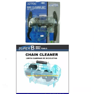 Limpia cadena y juego de cepillos Super B
