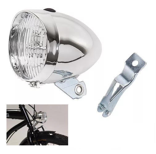 Luz / Farol / Foco retro delantero 3 Led de alto brillo incluye pilas