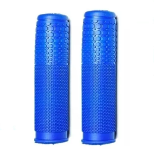 Puños azules de goma 11,5cms.