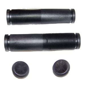 Puños en goma - relieve mixto - 13cm - color negro