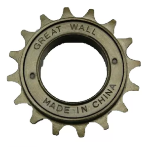 Piñón libre de 16 dientes dorado