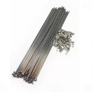 Rayos 270x2mm con niples - 36 unidades