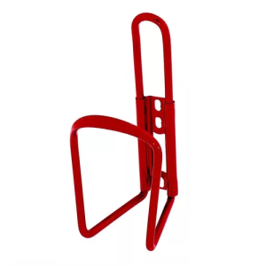 Porta caramañola universal en aluminio - Rojo