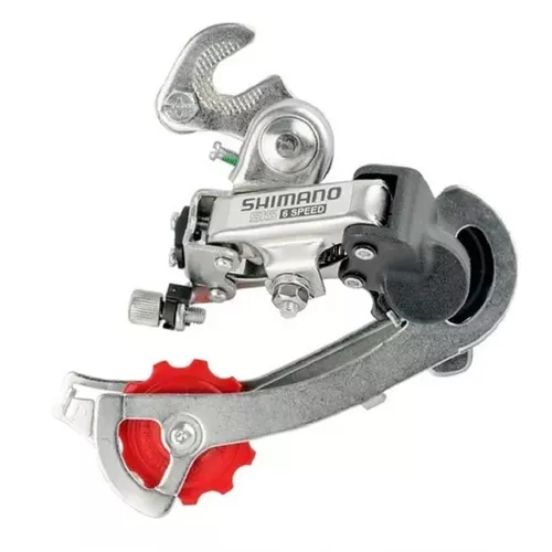 Cambio Shimano SIS TZ20, 6 y 7 velocidades, con gancho