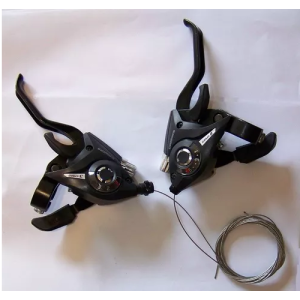 Shifter integrados Sunward 8x3 - Palanca de aluminio