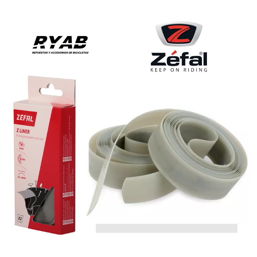 Banda Anti pinchaduras Zéfal Z Liner 19mm Rodado 28 o 700C