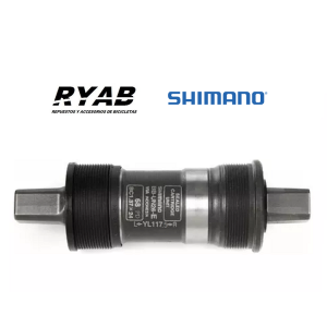 Caja de centro blindada 34.8x117.5mm SHIMANO