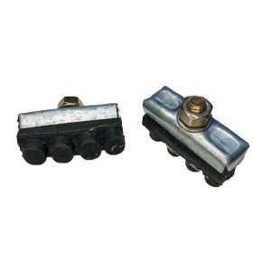 Par de tacos de freno - Goma y tela - Excelente Calidad