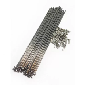 Rayos 275mm con niples - 36 unidades