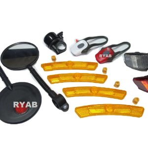 Kit de seguridad - Reflectivos, luces, espejos y timbre