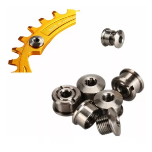 Pernos y contra roscas para engranaje / plato ruta 10 piezas