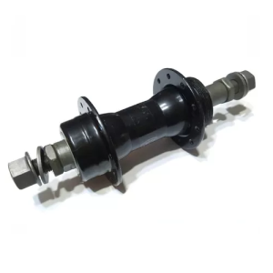 Maza trasera con separador, para piñón a rosca, 20 agujeros