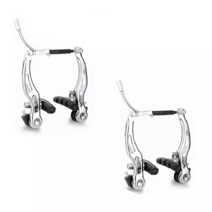 Frenos V-brake aluminio pulido - Juego