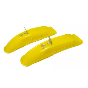 Par de guardabarros plásticos amar. bicicletas infantiles