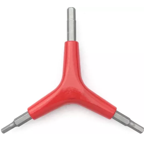 Llave Y - Hexagonal o Allen medidas 4, 5 y 6mm