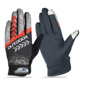 Guantes Outdoor con base antideslizante - Rojo