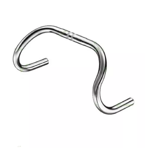 Manillar ruta en aluminio pulido Zoom 25,4mm x 420mm