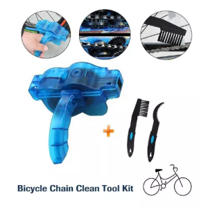 Limpia cadena de bicicletas - Con accesorios
