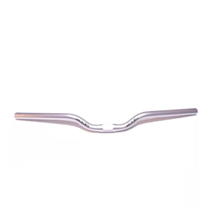 Manillar de aluminio anodizado plata - Zoom 25.4 x 620mm
