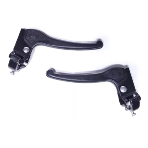 Levas / Manijas de freno de plástico y acero clásicas retro