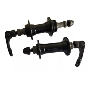 Juego de mazas aluminio 32ag. con rulemanes - Shunfeng