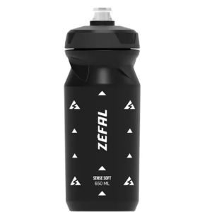Caramañola Zéfal Sense Soft M65 negra 650ml - BPA Free