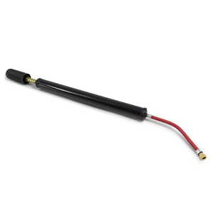 Inflador de mano 40x3cm conexión válvula Schrader (gruesa)