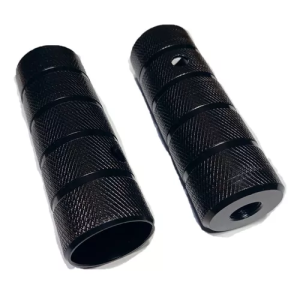 Par de picadores BMX en acero para eje 14mm roscados