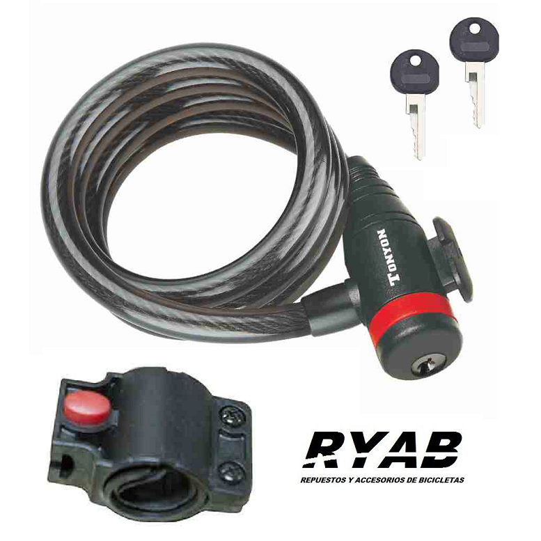 Candado Plegable Para Bicicleta - 188mm X 54mm, 5 Barras De Acero, Incluye Soporte Para Marco