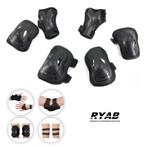 Set protección juvenil - Rodilleras, coderas y protectores para manos