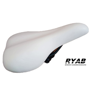Asiento blanco - Elactómero 267x154mm - Muy cómodo