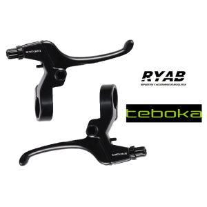 Levas / Manijas de freno en aluminio 4 dedos - Teboka