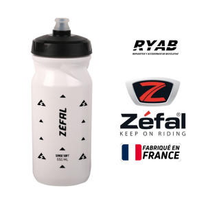 Caramañola Zéfal Sense Soft M65 Blanca - Bpa Free