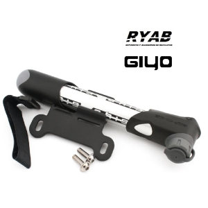 Inflador Compacto De Aluminio Giyo 120psi Ambas Válvulas