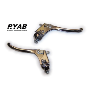 Levas Manijas De Freno en Acero Para Bicicletas Clásicas