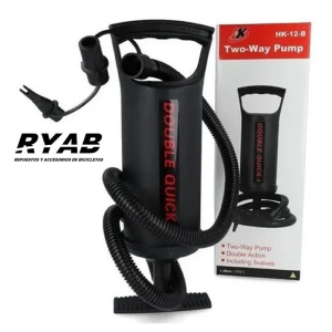 Inflador Bomba De Mano Para Colchones - Piscinas - Inflables