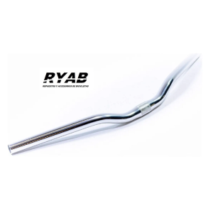 Manillar Semialto Aluminio Pulido 25,4mm x 60cm Bicijuan Rambla