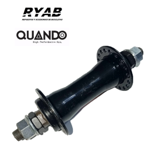 Maza Kt Quando Delantera 36 Agujeros En Acero - Negra