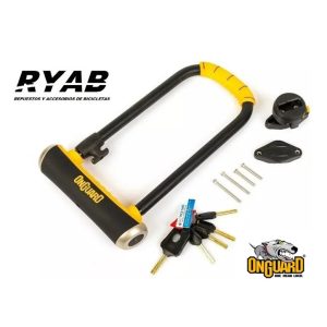 Tranca Candado U-lock Onguard Brute Ls 115x260 Con 5 Llaves