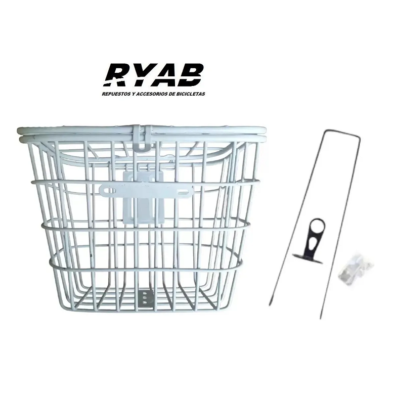 Canasto Varillas Con Tapa Para Bicicletas 24-26-28