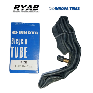 Cámara Monopatín Rodado 8 1/2x2 Válvula Recta 25mm