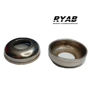 Cubetas 24.5mm Con Borde Para Maza Delantera De Bicicleta