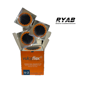 Parches Vulcaflex 40 Unidades x 50mm - Vulcanizado En Frío
