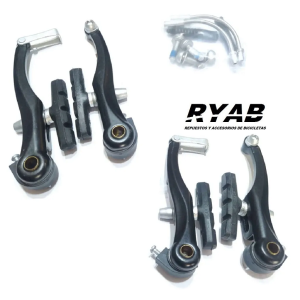 Frenos V-brake Aluminio HRT Delantero y Trasero