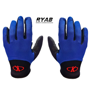 Guantes Para Bicicleta / Ciclismo Outdoor K Azules Talle M