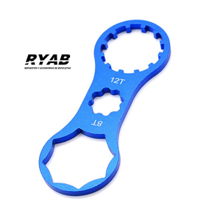 Llave Doble en Aluminio para Horquilla Suspensión