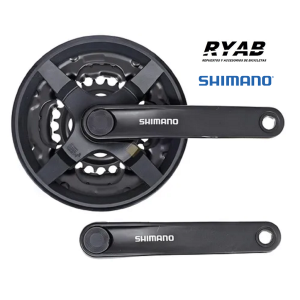Plato Engranaje SHIMANO FC-TY301 28/38/48 Con Protector