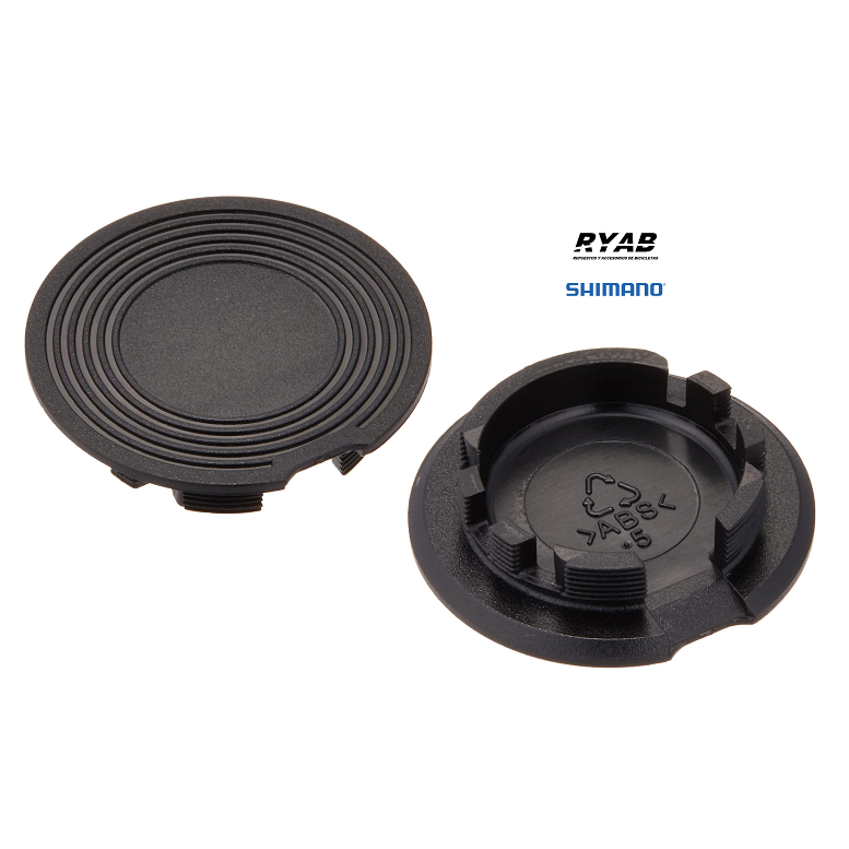 Par De Tapas De Eje Caja Centro Para Plato / Palanca Shimano