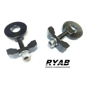 Par de Reguladores / Tensores / Estira Cadena para eje de 3/8"